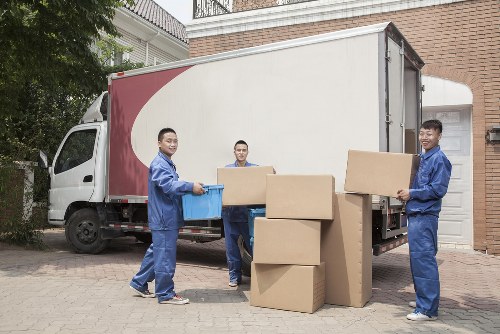 Modern removal team beginning a responsible business statement