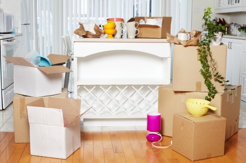 Packing boxes for a Collierswood home move
