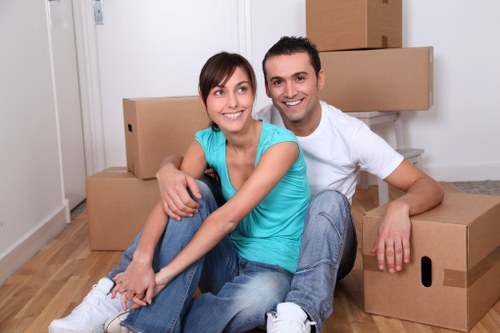 Marketing cookies and targeted content for a Collierswood removal company