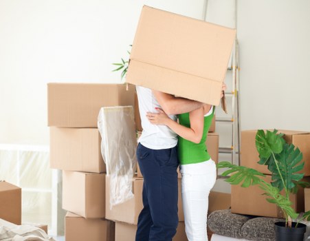 Team completing a careful and compliant moving service