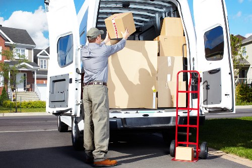 Collierswood removal van transporting household furniture