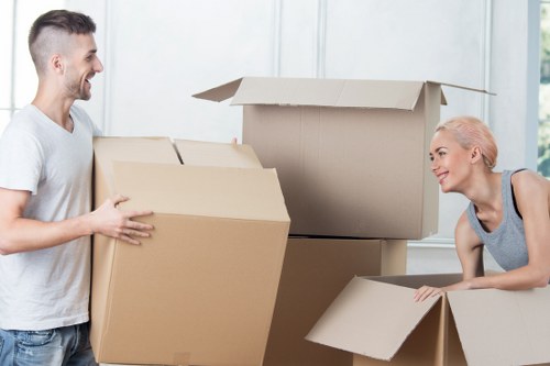 Senior manager assessing a removal service complaint