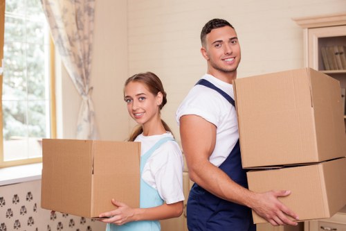 Careful packing and loading for local removals in Colliers Wood