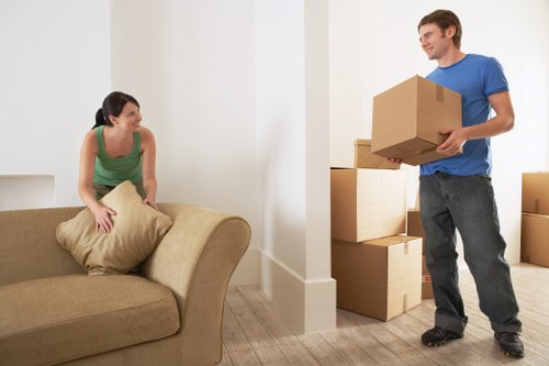 Local Colliers Wood man and van helping with moving day logistics