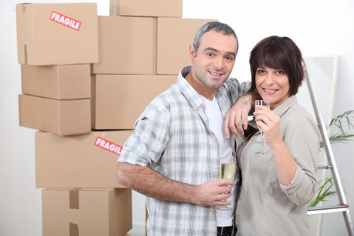 Organised flat removals service for residents and businesses in Colliers Wood