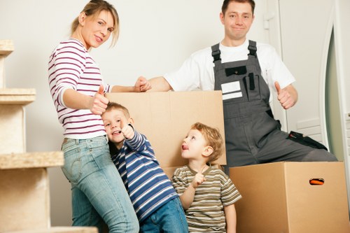Safe transport of business technology during relocation